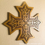 24" x 24" Coptic Cross  - (Free Shipping in the US)