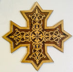 24" x 24" Coptic Cross  - (Free Shipping in the US)