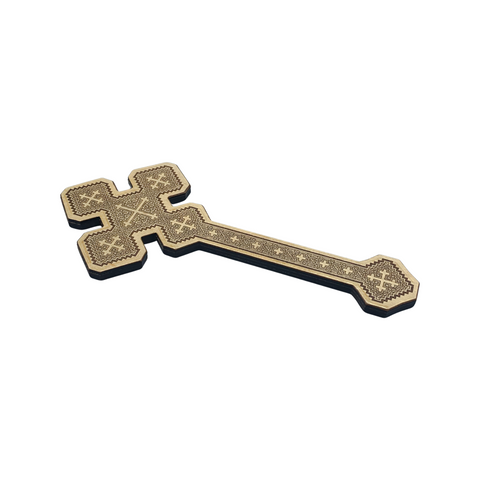 8" Coptic Hand Held Cross [Priest Size]