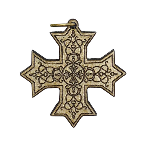 2” x 2” Coptic Cross Necklace/Key chain