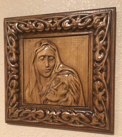 10" x 10" St Mary with Jesus