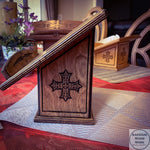 Coptic Book Stand (over table)