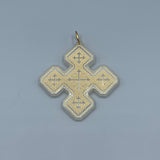 2.5” Plastic Cross (5 color variations)