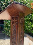 Unique Designed 3D Engraved Coptic Book Stand (1 of 1) 35"