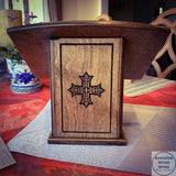 Coptic Book Stand (over table)
