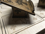 Coptic Book Stand (over table)