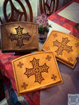 Coptic Book Stand (over table)