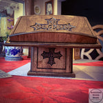 Coptic Book Stand (over table)