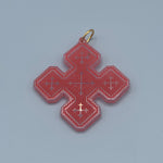 2.5” Plastic Cross (5 color variations)